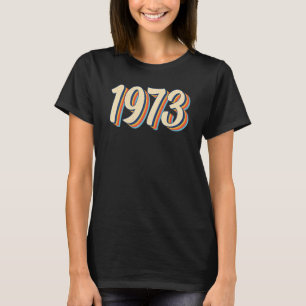 Retro 1973 Feminist Women's Högers Pro Choice T Shirt