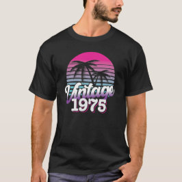 Retro 1975 Begränsad utgåva | Gift Idea från födel T Shirt