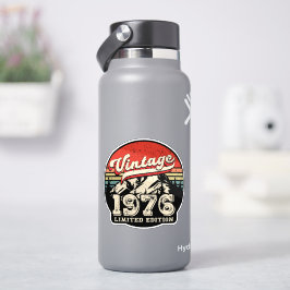 Retro 1976 Birthday Vintage 50th Outdoorsy Bday Klistermärken