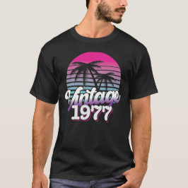 Retro 1977 Begränsad utgåva | Gift Idea från födel T Shirt