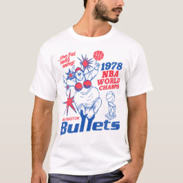 Retro 1978 Washington Bullets basket Champions T Shirt