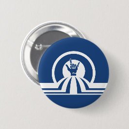 Retro 1980-talet i Kärlek You Knapp