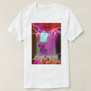 Retro 1980-talets arkad t shirt