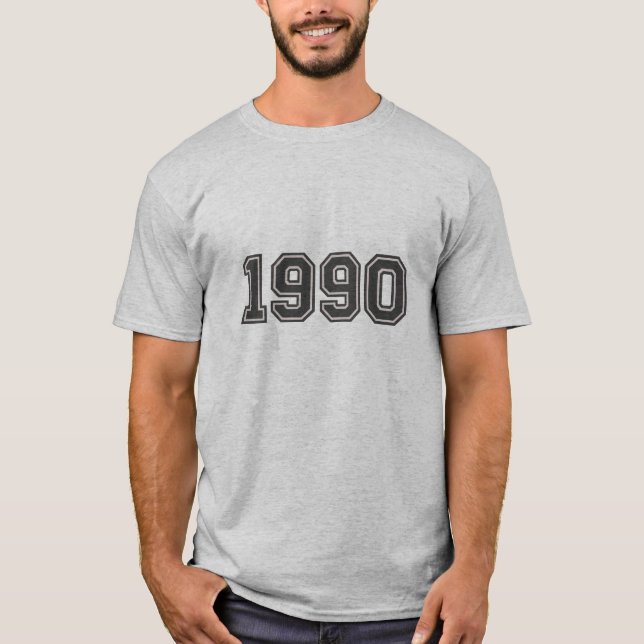 Retro 1990 T-Shirt (Framsida)