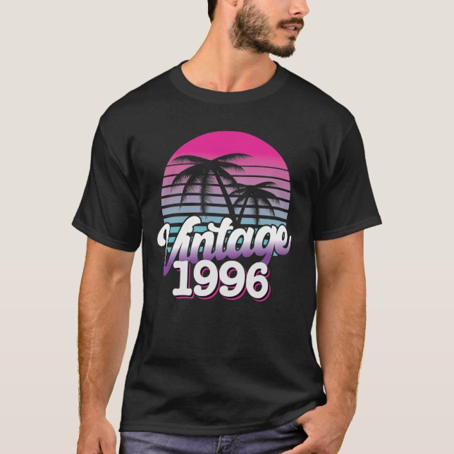Retro 1996 Begränsad utgåva | Gift Idea från födel T Shirt (Framsida)