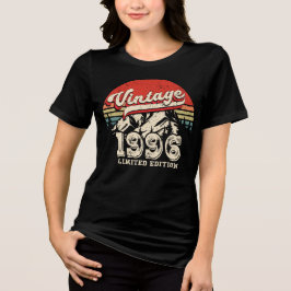 Retro 1996 Birthday Vintage 30th Outdoorsy Bday T Shirt