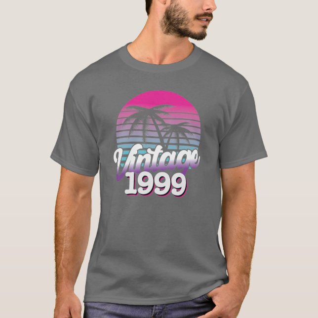 Retro 1999 Begränsad utgåva | Gift Idea från födel T Shirt (Framsida)