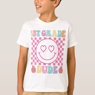Retro 1:a klassens kille tillbaka till skolan förs t shirt
