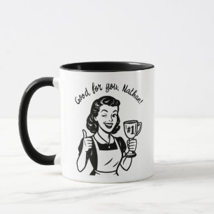 Retro #1 Winner Wife Kopp - Lustigt Personlig