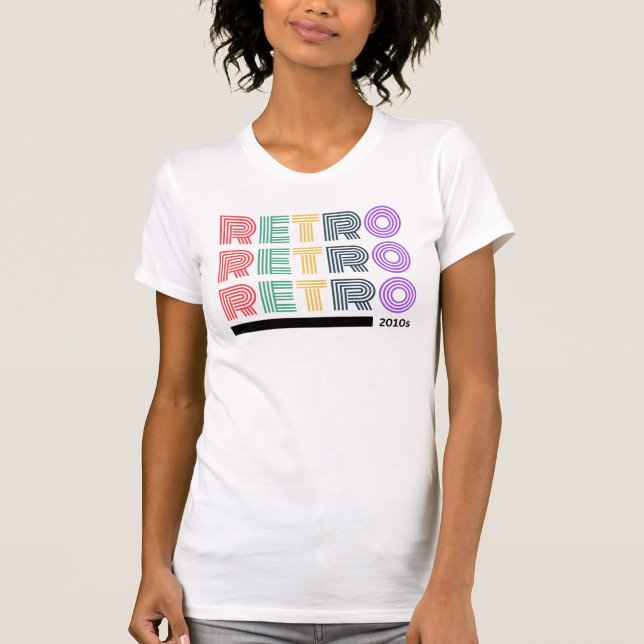 RETRO 2010s Tee - Soft Shirt, Harsh Realization (Framsida)