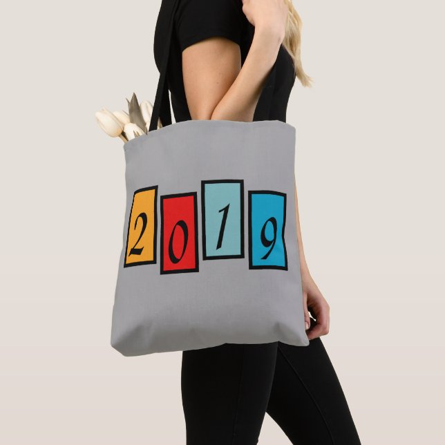 Retro 2019 tygkasse (Närbild)