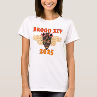 Retro 2025 Brood XIV Cicada Women's Shirt T