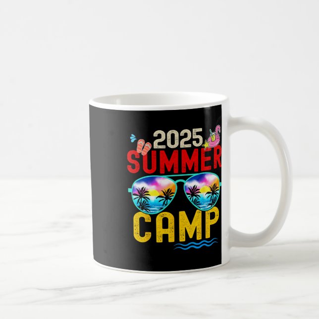 Retro 2025 Sommarvideokamera Matching Fa Kaffemugg (Höger)
