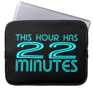 Retro - 22 minuter laptop sleeve