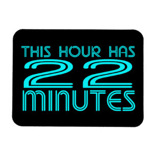 Retro - 22 minuter magnet