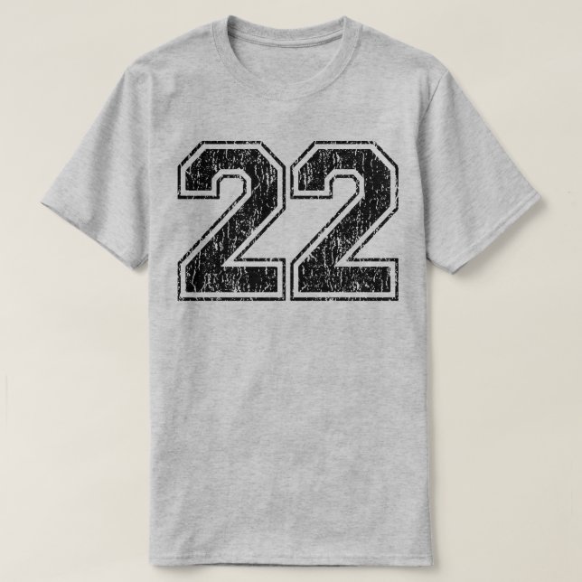 Retro 22 t shirt (Design framsida)