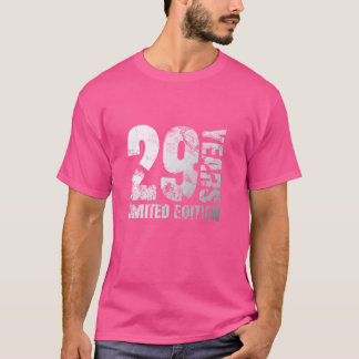 Retro 29-årig pojkgåva 29-födelsedagspresent för g t shirt
