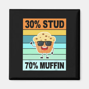 Retro 30 Stud 70 Muffin Tröja Stud Muffin Tröja Va Magnet