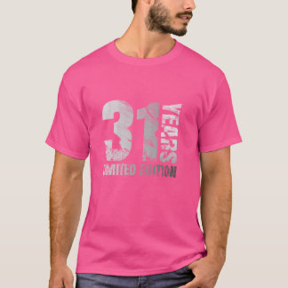 Retro 31-årig pojkgåva 31-födelsedagspresent för g t shirt