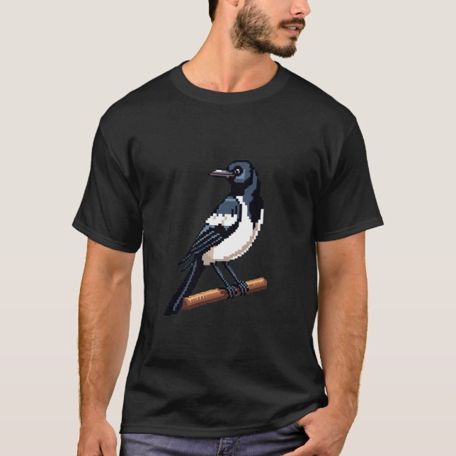 Retro 32-bitars spel Pixel Art Skata T Shirt (Framsida)