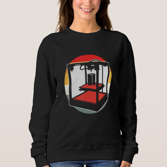 Retro 3d-utskrift av Fläkt-design T Shirt (Framsida)