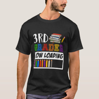 Retro 3RD-klassificerare som nu laddar tredje Klas T Shirt
