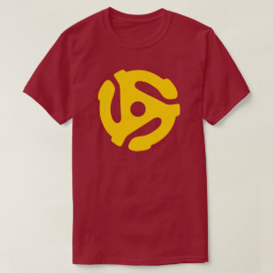 Retro 45 v/min vinylpostadapter T-Shirt