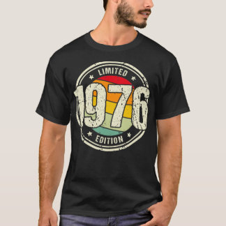 Retro 46 år gammal Vintage 1976 Begränsad Edition  T Shirt