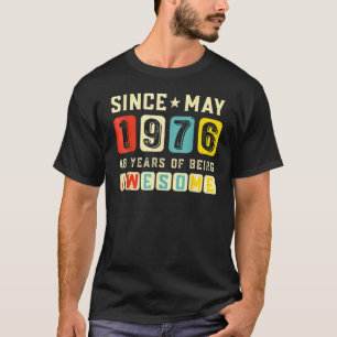 Retro 46:e födelsedagspresenten Fantastisk sedan m T Shirt