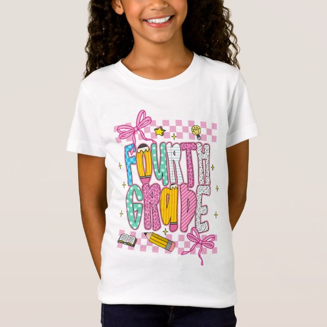 Retro 4:e klass  t shirt (Framsida)