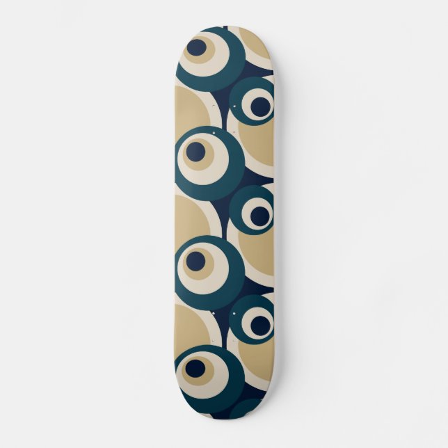 Retro 50 Abstrakt Art - Skateboard (Framsida)