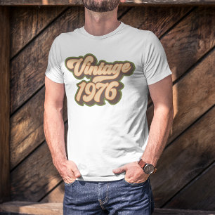 Retro 50-års födelsedag Vintage 1976 T-shirt