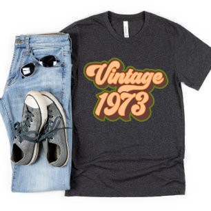 Retro 50:e födelsedag Vintage 1973 T-shirt