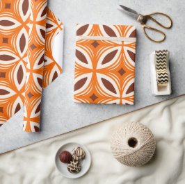 Retro 50-tal Hawaiian mönster Presentpapper