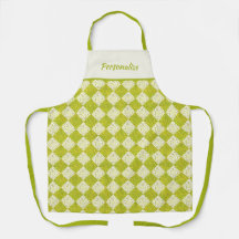 Retro 50-talets Lime Diamond Mönster-tema