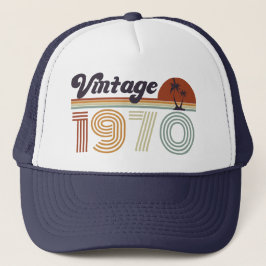 Retro 55:e födelsedagen, Vintagen 1970 Keps
