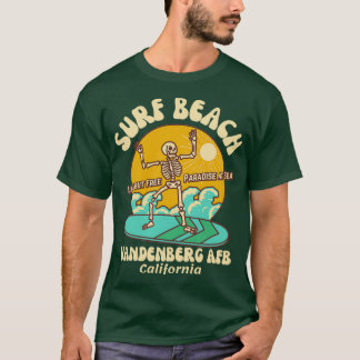 Retro 60 Surfa Beach Vandenberg AFB California T Shirt