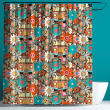 RETRO 60-tal 70-tal Hippie Känsla Groovy Blommig 