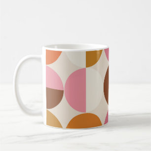 Retro 60-tal - 70-tal stil med regnbåge hippie sol kaffemugg