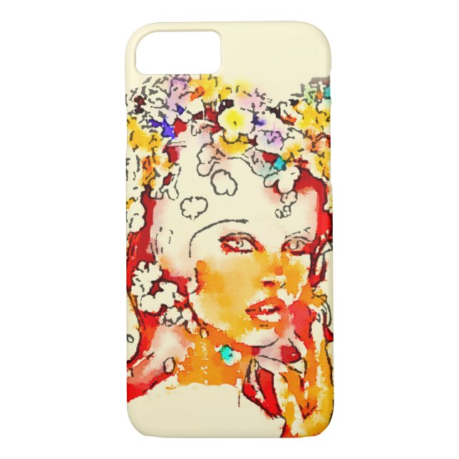 Retro 60-talBabeiphone case Case-Mate iPhone Skal (Baksida)
