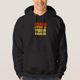 Retro 60-talets 70-talarströmsspelare Videospelsst Hoodie