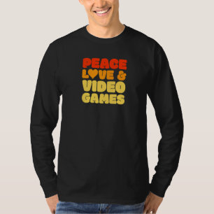 Retro 60-talets 70-talarströmsspelare Videospelsst T Shirt