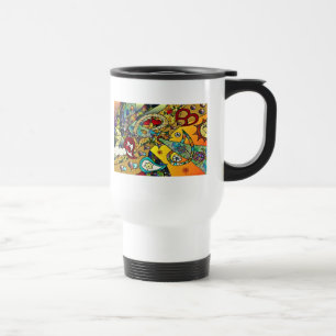 Retro 60-talets Psychedelic Cycle of Life Gifts Ap Resemugg