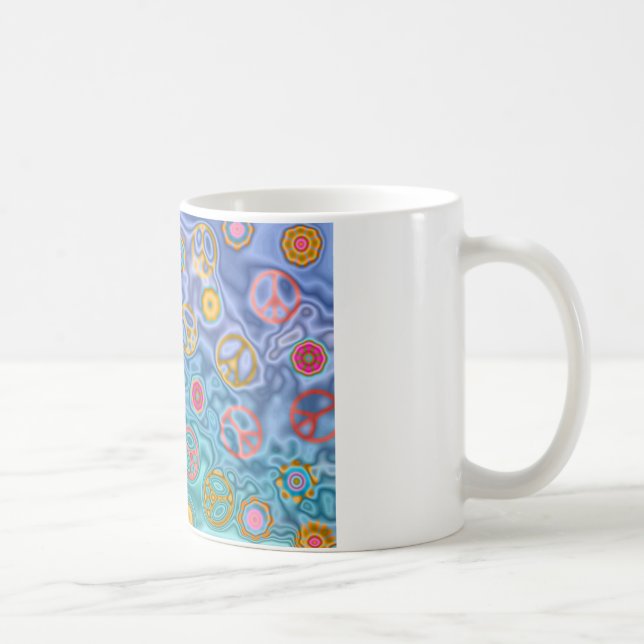 Retro 60-talets skänkningar för Vinkara havsbottna Kaffemugg (Höger)