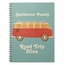 Retro 60 Van Family Road Resa Vacation