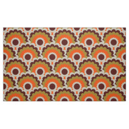 Retro 60s 70-sekunders Mod-struktur Scallop Tyg