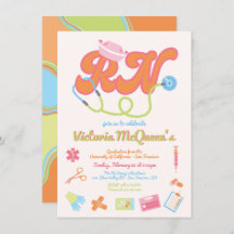 Retro 60's 70's Nurse Studenten