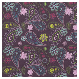 Retro 60's Paisley DIY Mask Tyg