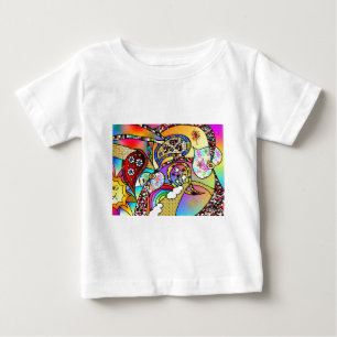 Retro 60s Psychedelic Hearts Paisley Gifts Apparel Tröja