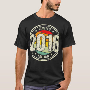Retro 6-årig Vintage 2016 Begränsad Edition 6e T Shirt